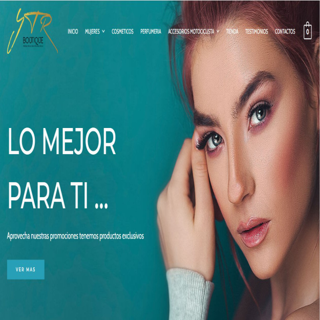 Tienda en línea profesional desarrollada a medida, diseño moderno y adaptable a dispositivos móviles.